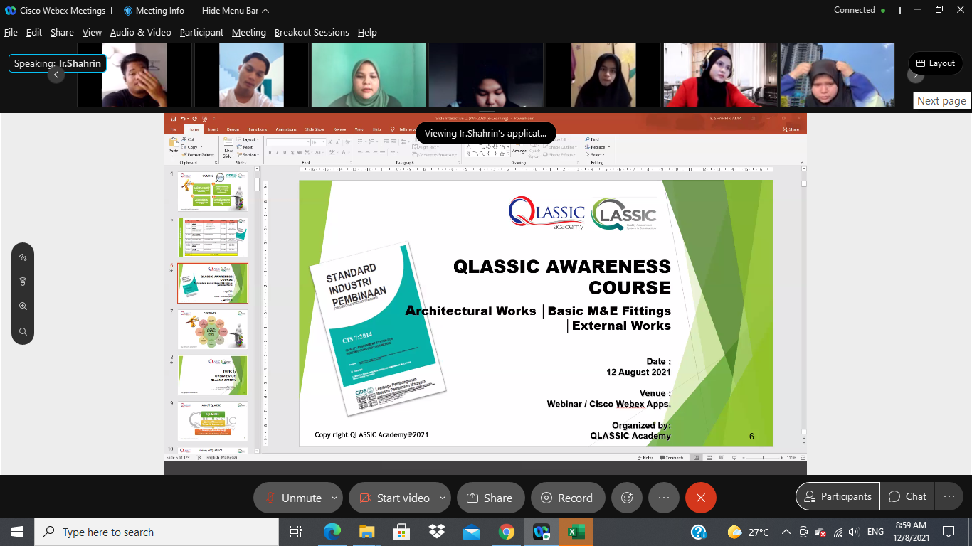 QLASSIC AWARENESS COURSE (ONLINE TRANING)